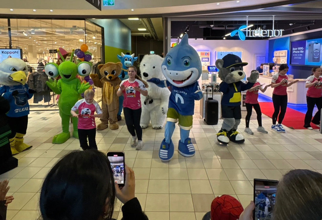 Ulrik & Finn med venner skapte feststemning på Amfi Narvik